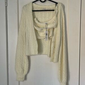 Garage super soft jacket and top set. Jacket M. top S